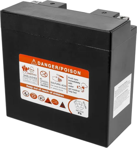 Miniatura 3 de Caltric Agm - Batería compatible con Yamaha Xvs1100A V-Star 1100 Classic 2000-2009