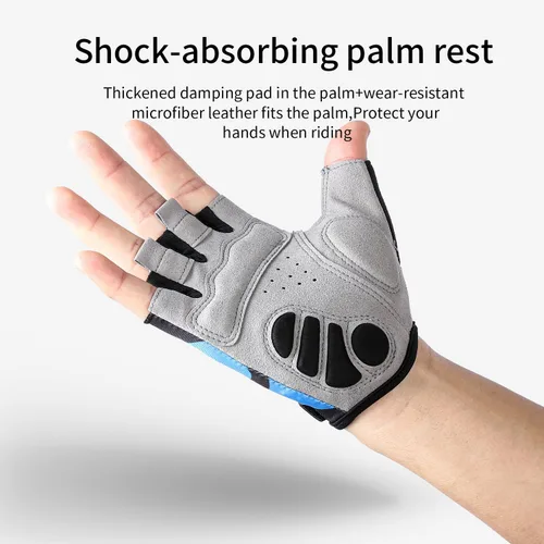 Miniatura 3 de Guantes de ciclismo sin dedos para hombres y mujeres guantes de bicicleta para hombres Accesorios de bicicleta de ciclismo, guantes para bicicleta