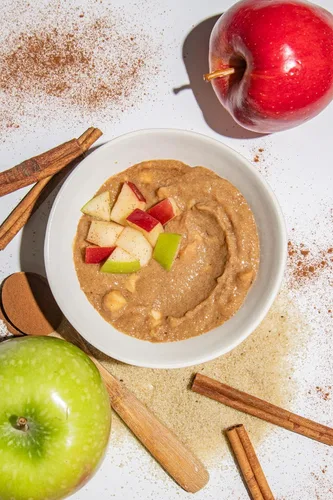 CHOPUTA Juego de comodidad – Prueba el primer cereal caliente Fonio de Estados Unidos | Maple Bliss + Spice Kissed Apple | Alternativa de avena