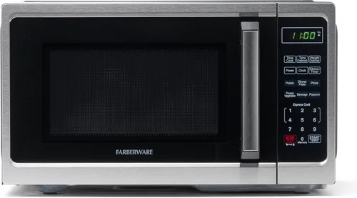 Miniatura 13 de Farberware - Horno microondas de encimera de 1.3 pies cúbicos – 1000 vatios de potencia, configuraciones de cocción automática, descongelación