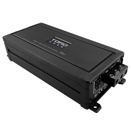 Miniatura 2 de Toro Audio MR2 Micro 500W RMS Monoblock Amplificador de coche Amplificador de potencia de subwoofer clase D pico de 1000 W, estable de 1 Ω