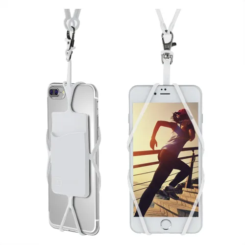 Miniatura 17 de Gear Beast - Correa universal para teléfono celular compatible con iPhone, Galaxy y la mayoría de teléfonos inteligentes, incluye soporte para Rosa