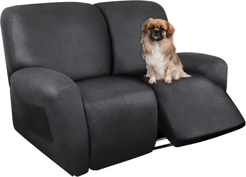 Miniatura 29 de ANARACHON Fundas para Sillas Reclinables Tipo Cuero, 4 Piezas Funda para Sillón Reclinable Lazy Boy, Protector de Muebles - Funda Suave Lavable