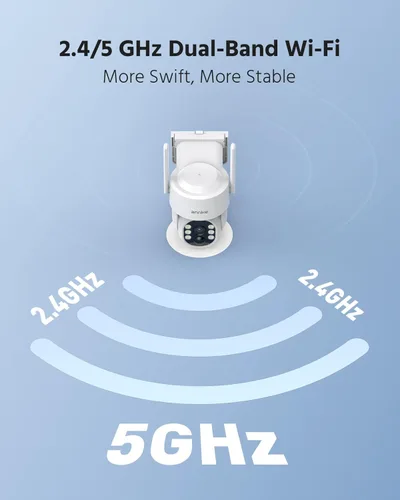 Miniatura 8 de ANNKE Cámara de seguridad solar domo inalámbrico para exteriores 4MP