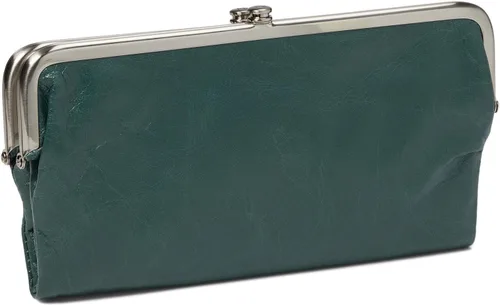 Miniatura 2 de HOBO Lauren - Bolso de mano para mujer, construcción de cuero suave, dos compartimentos de marco superior, cierre Kiss Lock
