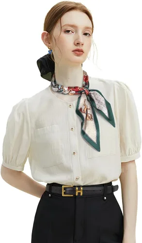 Miniatura 64 de Cinturón de cuero clásico con hebilla de metal para mujer con vestido de jeans