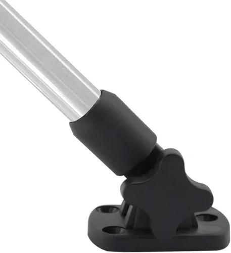 Miniatura 6 de ISURE MARINE Luz LED de popa plegable de 9 pulgadas, 3 millas náuticas, luces de anclaje de navegación, color blanco, 360 ° para pontón y barcos