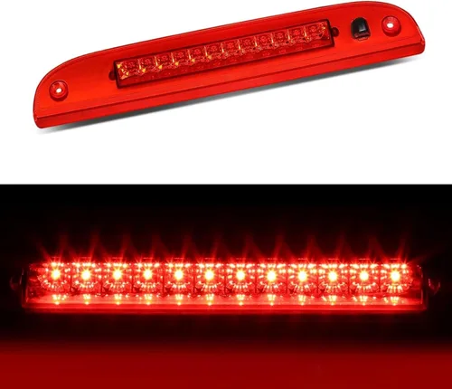 Miniatura 10 de Tercera tercera luz de freno, luz de freno LED de montaje alto para Chevy Silverado GMC Sierra 1500 2500 3500 HD Classic, lámpara de carga trasera