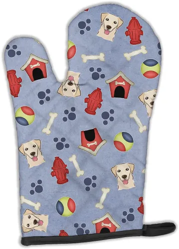 Miniatura 61 de Caroline's Treasures BB4020OVMT Dog House Collection Border Collie - Guante de horno grueso resistente al calor para sartenes calientes y horno