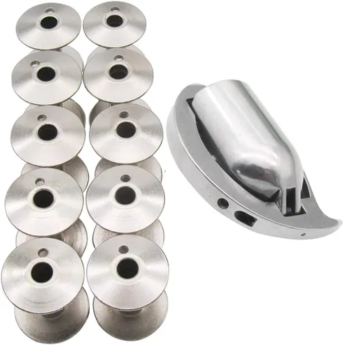 Miniatura 3 de ckpsms Marca -#HAD-204 (6)+10 piezas BOBBINS Shuttle Hook & Bobinas para JUKI TSH-411 Golden Wheel CS-441N Típico TW3-441 +