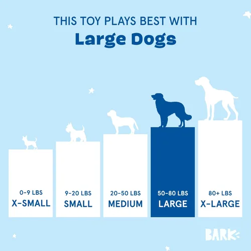 Miniatura 6 de Barkbox Paquete Bajo el Mar – 3 juguetes para perros medianos y grandes – Juguete chirriante para perro, juguete de tirar, juguetes de peluche