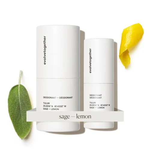 Miniatura 14 de evolvetogether Desodorante natural sin aluminio para mujeres y hombres Vetiver y madera de cedro Neutraliza los olores, calma la piel Vegano