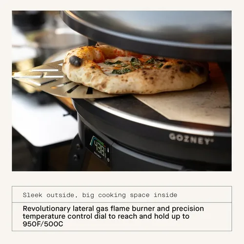 Miniatura 2 de Gozney Horno de pizza Arc para exteriores, horno de pizza de gas propano, control de llama de precisión, cocina pizza de 14 pulgadas en 60 segundos