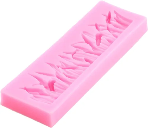 Miniatura 6 de ZiXiang Molde de silicona de animales de granja, vaca, cerdo, cabeza de oveja, molde de silicona para valla de jardín, molde de fondant para Estilo D