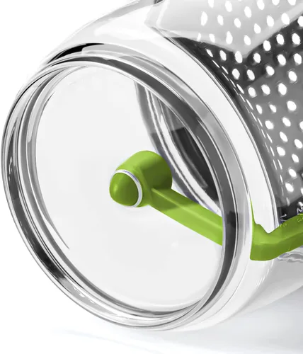 Miniatura 5 de IVYHOME Separador de grasa de plástico de 4 tazas con liberación inferior, separador de salsa para cocinar, colador de grasa de sopa y aceite, taza