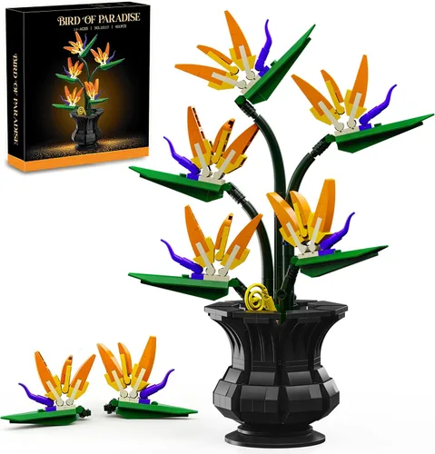 Miniatura 11 de Micro bloques de construcción 3D Pixel Wall Art Decor - Kit creativo de conejito para adultos y adolescentes, pasatiempo para aliviar el estrés, Azul