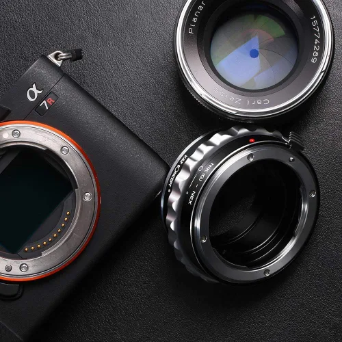 Miniatura 7 de Adaptador de Montura de Lente K&F Concept Compatible con Lentes Nikon G AF-S F AIS AI Nikkor F Mount G-Type D/SLR a Sony Alpha E-Mount NEX Cámara