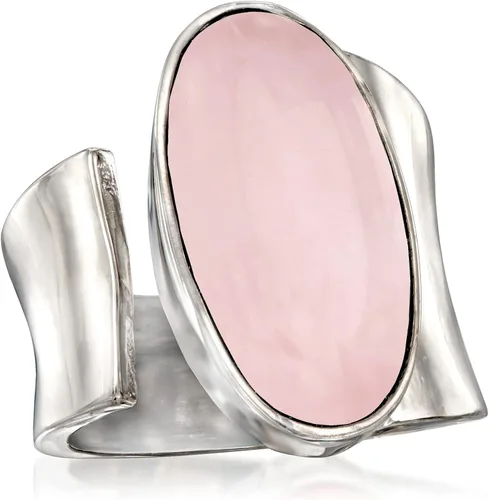 Miniatura 4 de Ross-Simons Anillo envolvente en plata de ley, Piedra preciosa, Ónix
