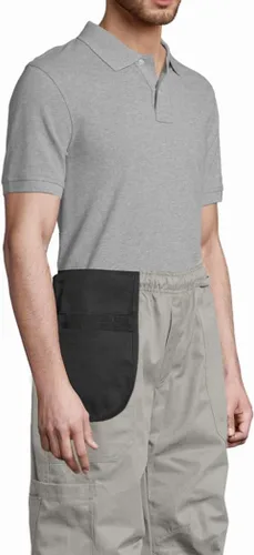 Miniatura 5 de Uncommon Threads Delantal unisex para restaurante y uniforme de trabajo, color negro