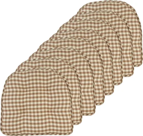 Miniatura 76 de Cojines antideslizantes para silla, ensamblados en Estados Unidos, almohadillas de asiento antideslizantes en forma de U para comedor, cocina