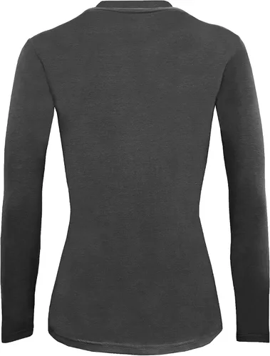 Miniatura 138 de Natural Uniforms Camiseta Under Scrub para mujer, cuello redondo, manga larga, paquete de 3, paquete múltiple de 3