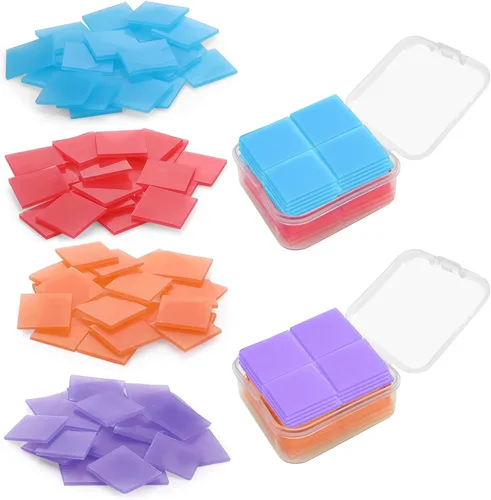 80 piezas de arcilla de pegamento de pintura de diamante, cera de arcilla colorida para bordar, juego de pintura de punto de cruz, herramienta de