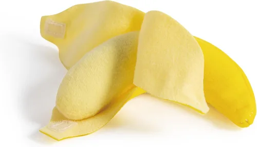 Miniatura 6 de Hape Cesta de frutas para niños pequeños Juego de comida suave para niños, cesta de juguete de frutas incluye plátano, manzana, piña, naranja y más