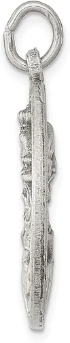 Miniatura 2 de Collar de plata de ley 925 con dije de medalla de Nuestra Señora del Santo Escapular joyería fina para mujer regalos para ella