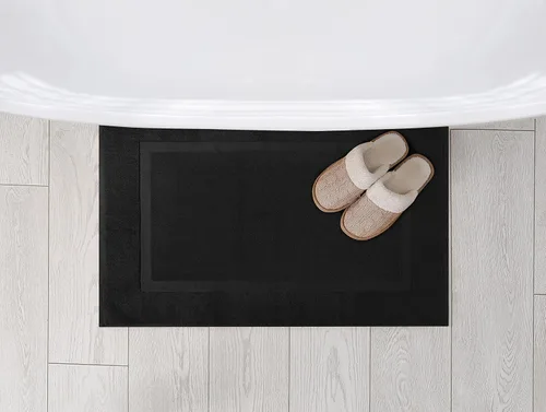 Miniatura 6 de Utopia Towels Alfombra de algodón con banda, tapetes de baño, no es una alfombra de baño, 21 por 34 pulgadas / 53.34 x 86.36 cm, 100% algodón hilado