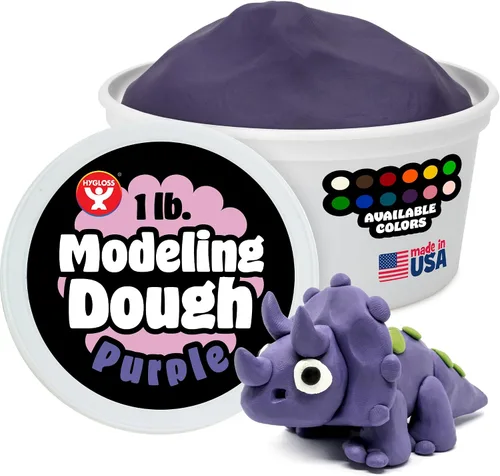 Miniatura 19 de Hygloss Masa de Modelado para Jugar para Niños – Masa Sensorial Segura y No Tóxica para Artes y Manualidades – Tubo de 1 lb – Arcilla de Jugar