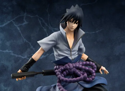 Miniatura 5 de Megahouse Naruto Shippuden: Figura de PVC de la serie GEM de Sasuke Uchiha