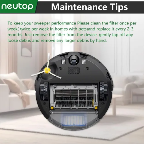 Miniatura 8 de Filtros de repuesto compatibles con iRobot Roomba 675 677 670 665 655 645 614 694 692, solo 6 unidades.