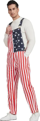 Miniatura 3 de OeyFnbmO Festival Overalls for Men Holiday Jumpsuit Bib Coveralls