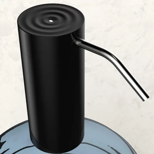 Dispensador de botellas de agua, dispensador de agua potable portátil de 5 galones, se adapta a la mayoría de botellas de agua de 2 a 6 galones,