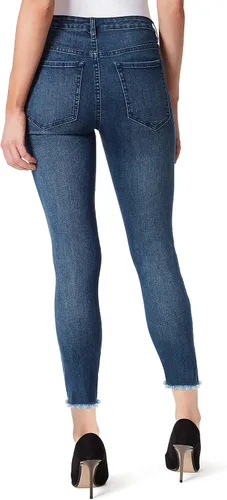 Miniatura 3 de Jessica Simpson Jeans de tobillo de tiro alto y desgastados para mujer