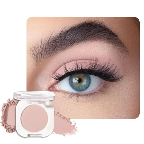 Miniatura 12 de Sombra de ojos color crema champán, sombra de ojos brillante dorada clara con purpurina metálica para piel madura, ligera, mezclable, brillo sutil