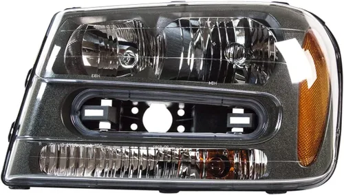 Conjunto de faros delanteros compatible con Chevrolet Trailblazer, Trailblazer EXT LTZ, SS, LS, LT, lado norte izquierdo/lado del conductor DOT/SAE,