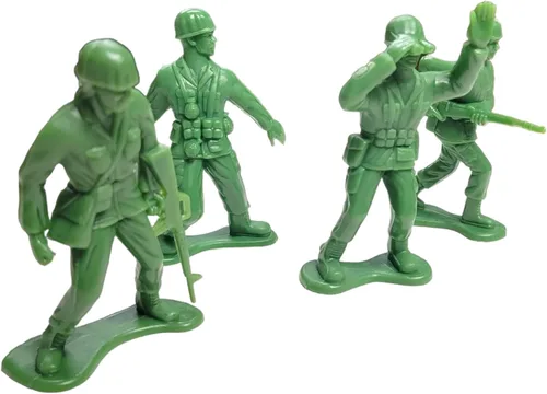 Miniatura 8 de Zugar Land Juego de figuras de acción de soldado de hombres del ejército de Estados Unidos grandes altamente detalladas. (4 pulgadas) de plástico.