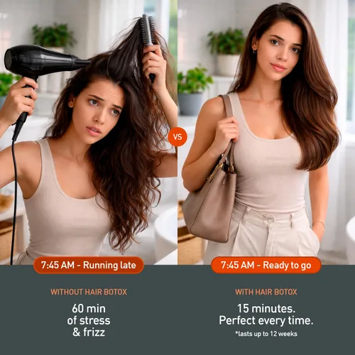 Miniatura 3 de Expert Hair Queratina suave volumen y frizz reductor capilar tratamiento de reconstrucción y suavizado (1 kg/35.3 oz)