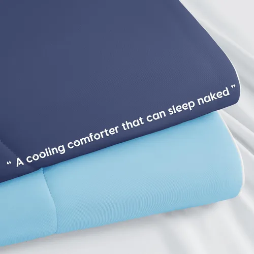Miniatura 7 de Manta refrescante para personas que duermen con calor y sudores nocturnos, edredón refrescante, ropa de cama de verano transpirable ligera de doble