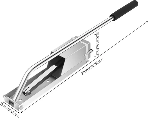Miniatura 4 de Extrusora de arcilla, extrusora de arcilla suave de acero inoxidable con 4 moldes y mango para colgar en la pared, extrusión de barro, herramienta