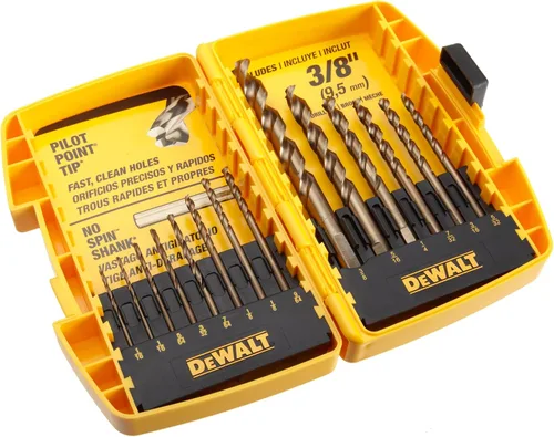 DEWALT DW1169 - Brocas helicoidales (14 piezas)