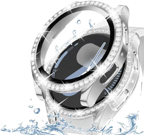 Miniatura 42 de DEALELE Paquete de 1 + 3 fundas y protector de pantalla compatible con Samsung Galaxy Watch FE / 5/4 de 1.575 pulgadas, funda protectora