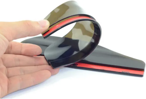 Miniatura 2 de Espejo retrovisor de coche para N-Issan Qashqai Juke X-Trail Note Tiida para Lexus Gx460 Rx Gs300 Gx470 Rx300, 2 piezas PV-C para espejo trasero