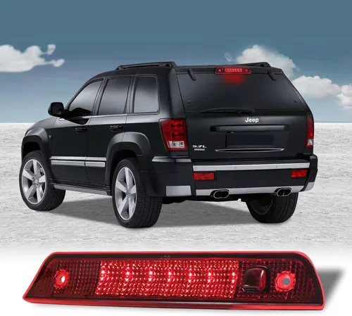 Miniatura 34 de Tercera tercera luz de freno trasera compatible con Chevy Trailblazer GMC Envoy Buick Rainier Ascender Bravada Center Cargo Trasera LED de montaje