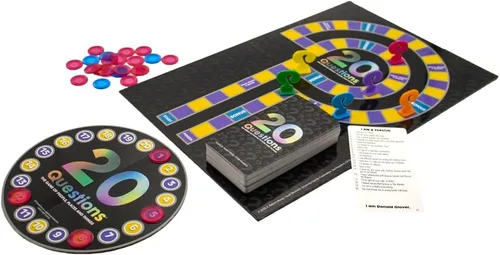 Miniatura 2 de 20 preguntas El juego original de lugares y cosas de los juegos universitarios, para 2 a 6 jugadores de 12 años en adelante