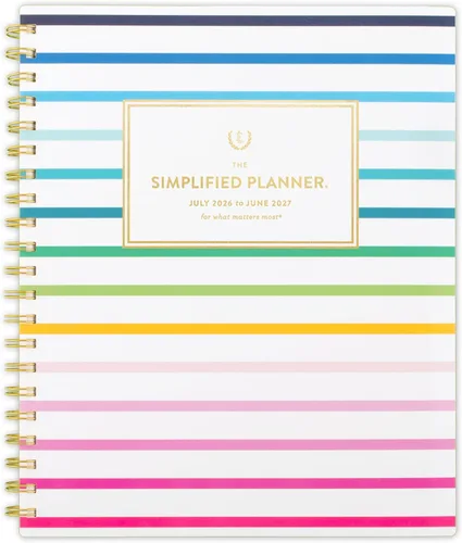 Miniatura 15 de AT-A-GLANCE Planificador académico 2025-2026, simplificado por Emily Ley, semanal y mensual, 5-1/2 x 8-1/2 pulgadas, pequeño, pestañas mensuales