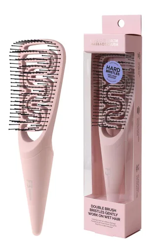 Cepillo mágico para desenredar y masaje del cuero cabelludo, cerdas flexibles para cabello húmedo y seco sin nudos, cuidado profesional para adultos