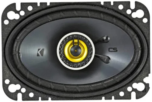 Miniatura 5 de Par de altavoces coaxiales KICKER 46CSC464 Serie CS CSC46 de 4x6 pulgadas (100x160mm), 4 ohmios