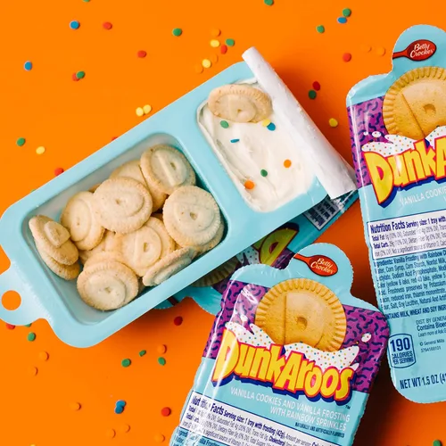 Miniatura 3 de Dunkaroos - Galletas de vainilla y glaseado de vainilla, 6 unidades, 9 oz